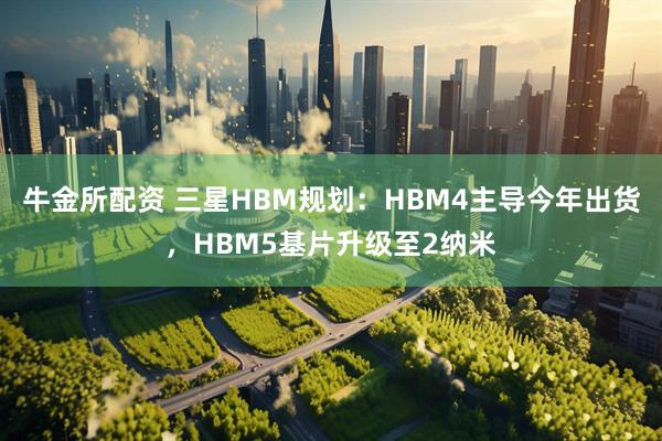 牛金所配资 三星HBM规划：HBM4主导今年出货，HBM5基片升级至2纳米